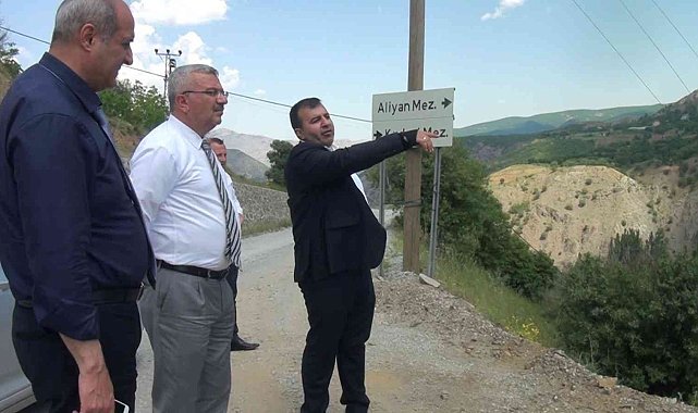 Pütürge'nin yol ve alt yapı sorunları çözülüyor