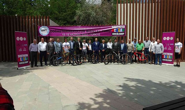 "Bike&amp;Camp Bisiklet Turu" tanıtım toplantısı antik kentte gerçekleştirildi
