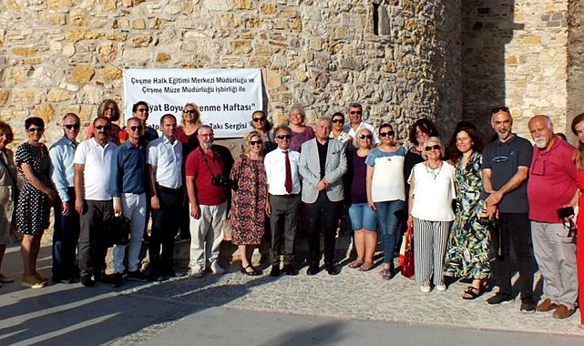 "Hayat Boyu Öğrenme Haftası" etkinlikleri Çeşme'de sergi açılışları ile başladı