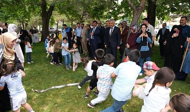 "Kadim Oyunlar Çocuk Şenliği" düzenlendi