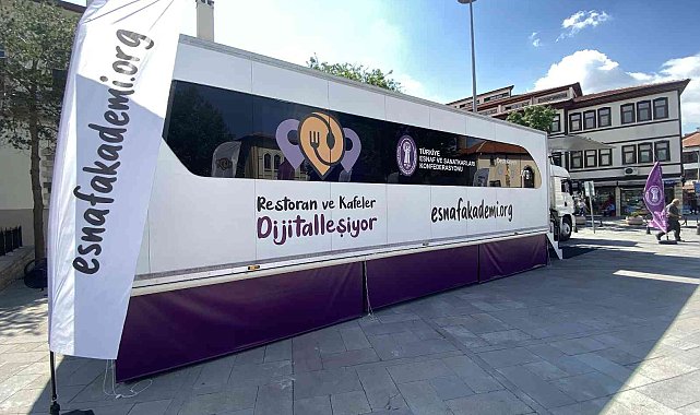 &quot;Restoran ve Kafeler Dijitalleşiyor Projesi&quot; eğitim tırı Konya&#039;da