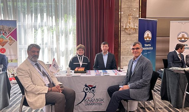 Rektör Polat Almanya&#039;da KBÜ&#039;yü anlattı