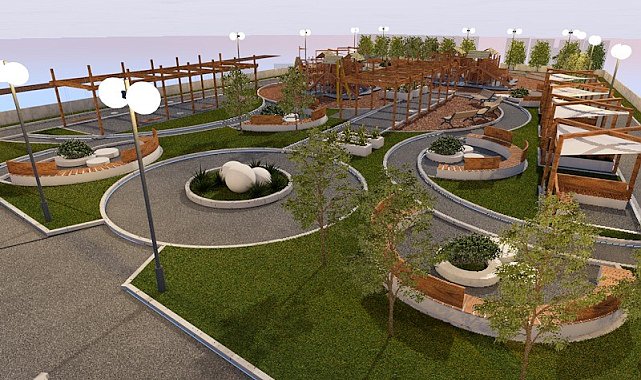 Safranbolu&#039;da Esentepe Mahallesi parka kavuşuyor