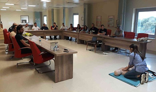 Sağlık Müdürlüğünden hayat kurtaran eğitim