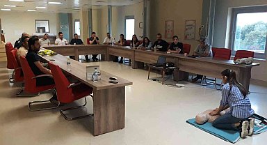 Sağlık Müdürlüğünden hayat kurtaran eğitim
