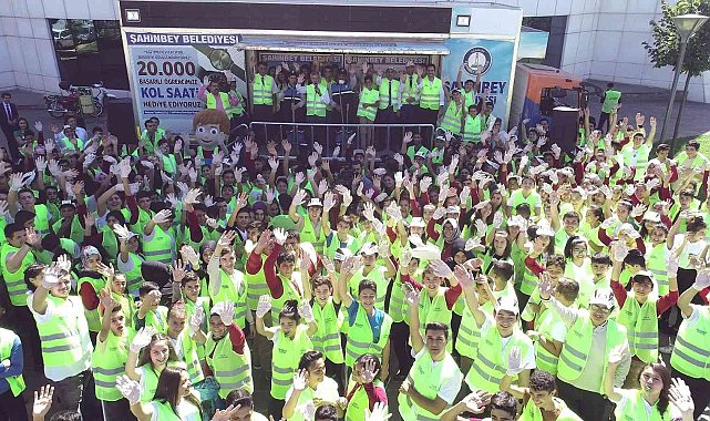 Şahinbey'de 1 milyon ağaç kesilmekten kurtarıldı