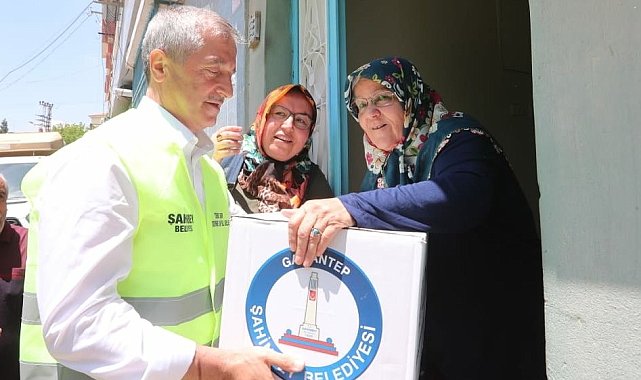 Şahinbey'de evinin önünü temiz tutanlar ödüllendiriliyor