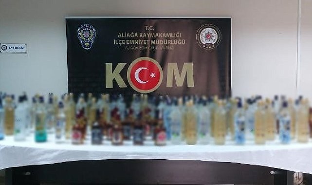 Sahte içkileri eğlence mekanlarına satan şüpheli yakalandı