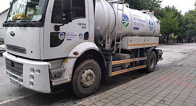 Sakarya'dan, Düzce'ye vidanjör desteği