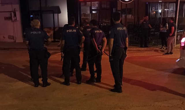 Saldırgan şahıs polisi harekete geçirdi