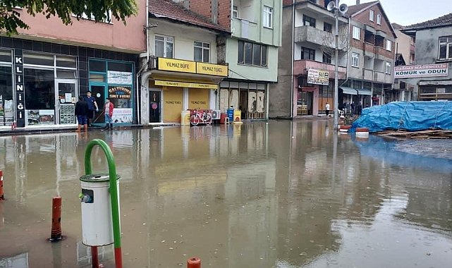 Saltukova sabah sel sularıyla uyandı