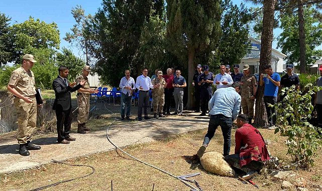 Samsat Jandarma Hizmet Binasının temeli atıldı