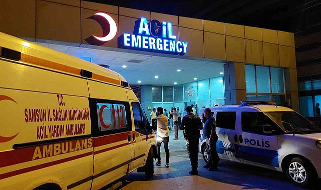 Samsun'da silahlı saldırı: 2 yaralı
