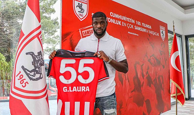 Samsunspor Gaetan Laura ile 3+1 yıllık sözleşme imzaladı
