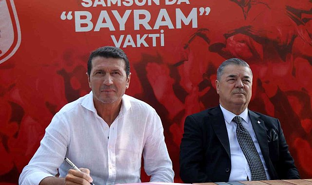 Samsunspor&#039;da Bayram Bektaş dönemi başladı