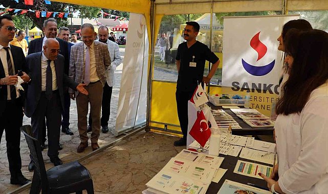 SANKO Üniversitesi "Sağlıklı Yaşam Festivali"nde