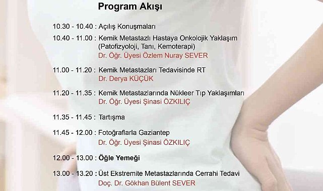 Sanko Üniversitesi Tıp Fakültesi'nde ortapedi günleri