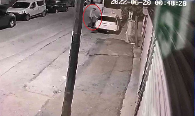 Şans, üşengeç hırsızın ayağına geldi