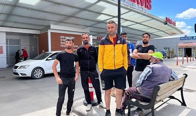 Şantiyedeki yemekten zehirlenen 28 işçi hastanelik oldu