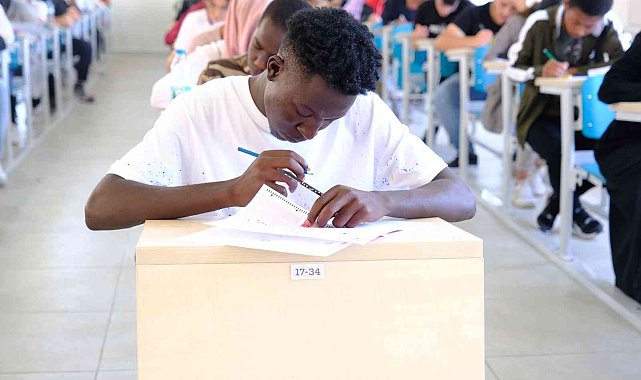 SCÜ'de Yabancı Öğrenci Sınavı yapıldı