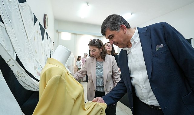 Şehitkamil'de kadınların el emekleri görücüye çıktı