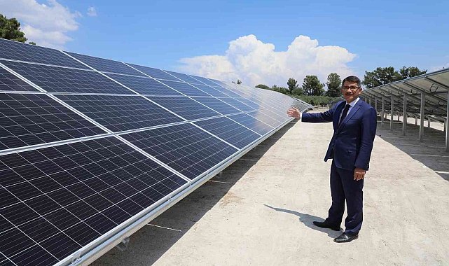 Şehzadeler Belediyesi tükettiği elektriği güneşten sağlayacak