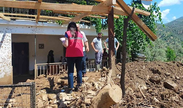 Sel mağdurlarının yaralarını sarmak için çalışma başlattılar