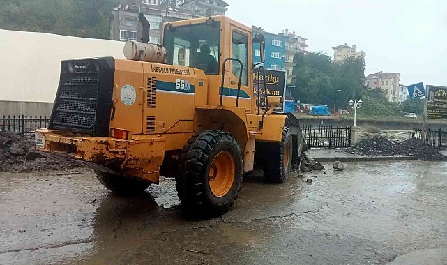 Sel sularının geçişini engellemek için set çekildi