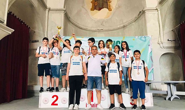 Selçuklu sporcular Çeşme'den 7 branşta birincilik ile döndü