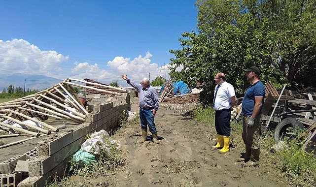 Selden etkilenen çiftçilerin yaraları sarılacak