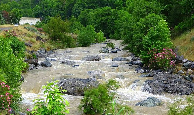 Sele teslim olan Osmaniye'de akarsuların debisi arttı