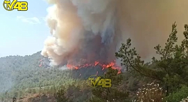 Şiddetli Rüzgar Marmaris'e Cehennemi Yaşatıyor
