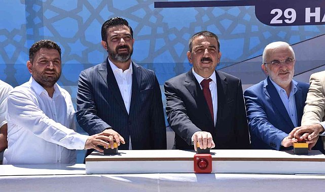 Siirt Valisi Hacıbektaşoğlu, cami temel atma törenine katıldı