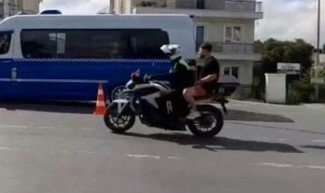 Sınava giriş belgesini evde unuttu, yardımına polis koştu