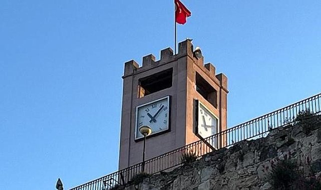 Sinop Tarihi Saat Kulesi çalışır hale geldi