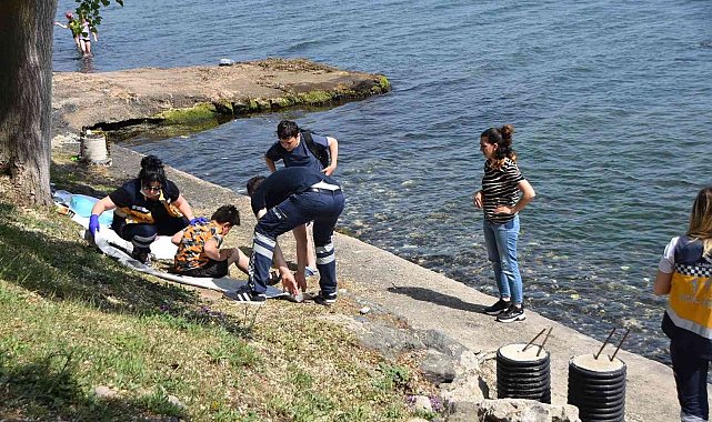 Sinop'ta 11 yaşındaki yabancı uyruklu çocuk boğulma tehlikesi geçirdi