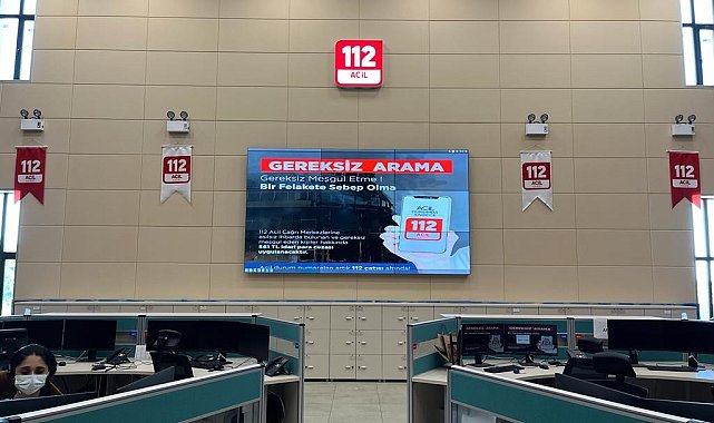 Sinop&#039;ta 112&#039;ye gelen çağrıların dörtte üçü gereksiz