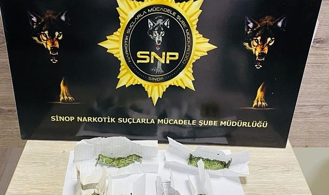 Sinop'ta uyuşturucu operasyonu