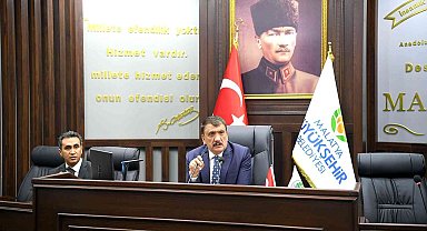 Şire Pazarı esnaflarından Başkan Gürkan'a ziyaret