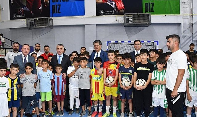 Şırnak&#039;ta yaz spor okulları açıldı
