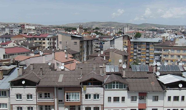 Sivas'ta 1 ayda 577 konut satıldı
