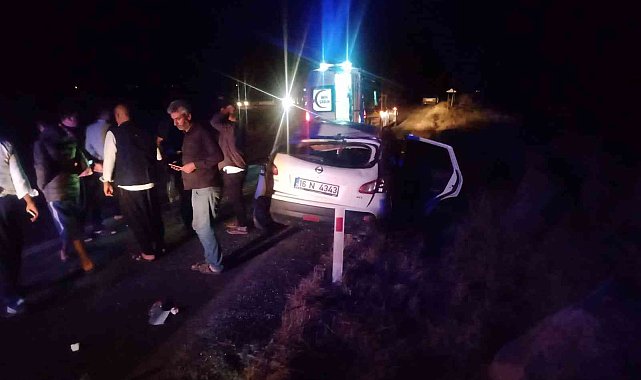 Siverek&#039;te trafik kazası: 4 yaralı