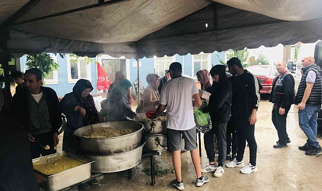 Söğütalan köyü hayrı yapıldı