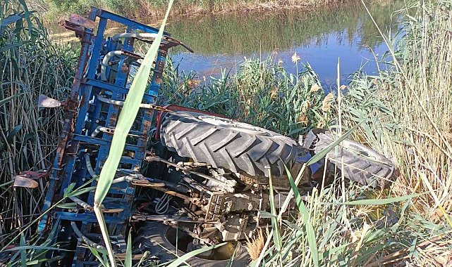 Söke'de traktör kazası: 1 yaralı