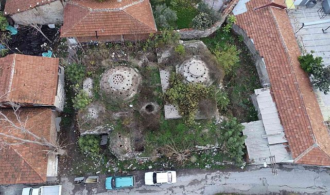 Soma&#039;da 18 yüzyıldan kalma Çifte Hamam restore edilecek