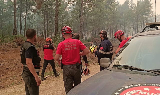 Son Dakika Marmaris Yanıyor !! Muğla 911 Yardıma Koştu !!