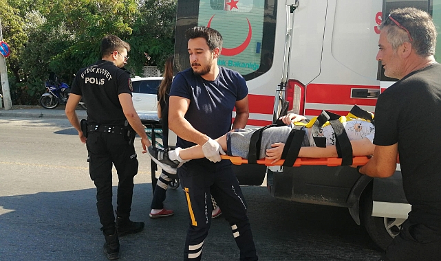 Son daklka ! Bodrum Yalıkavak&#039;ta Top oynayan çocuğa motosiklet çarptı !