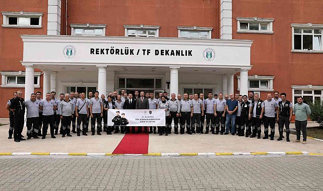 SUBÜ&#039;de Özel Güvenlik Günü kutlandı