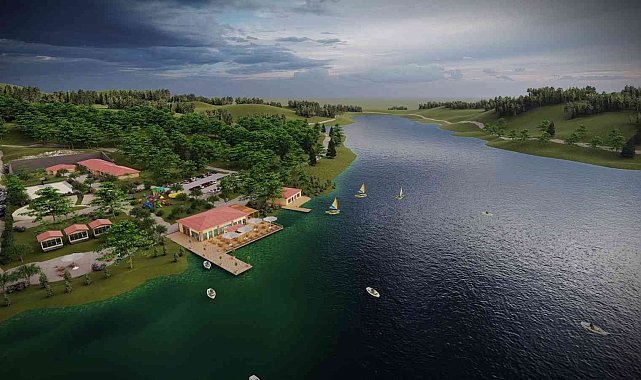 Tahtalı Göleti Doğa Park projesi hızla ilerliyor