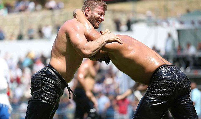 Tarihi Çalı Yağlı Güreşleri'nin 60. Başpehlivanı Mustafa Taş